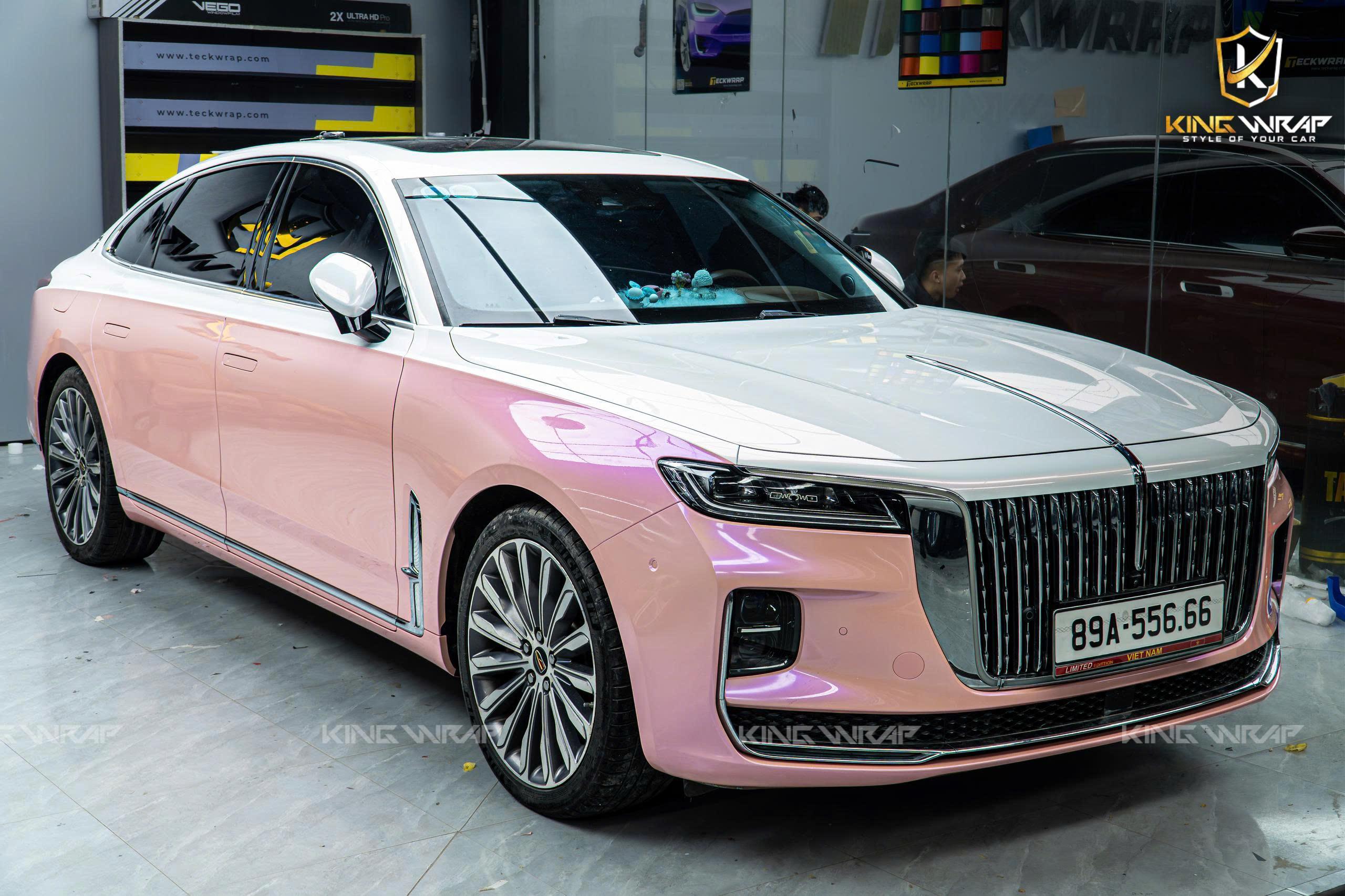 dán decal đổi màu xe ô tô phong cách maybach