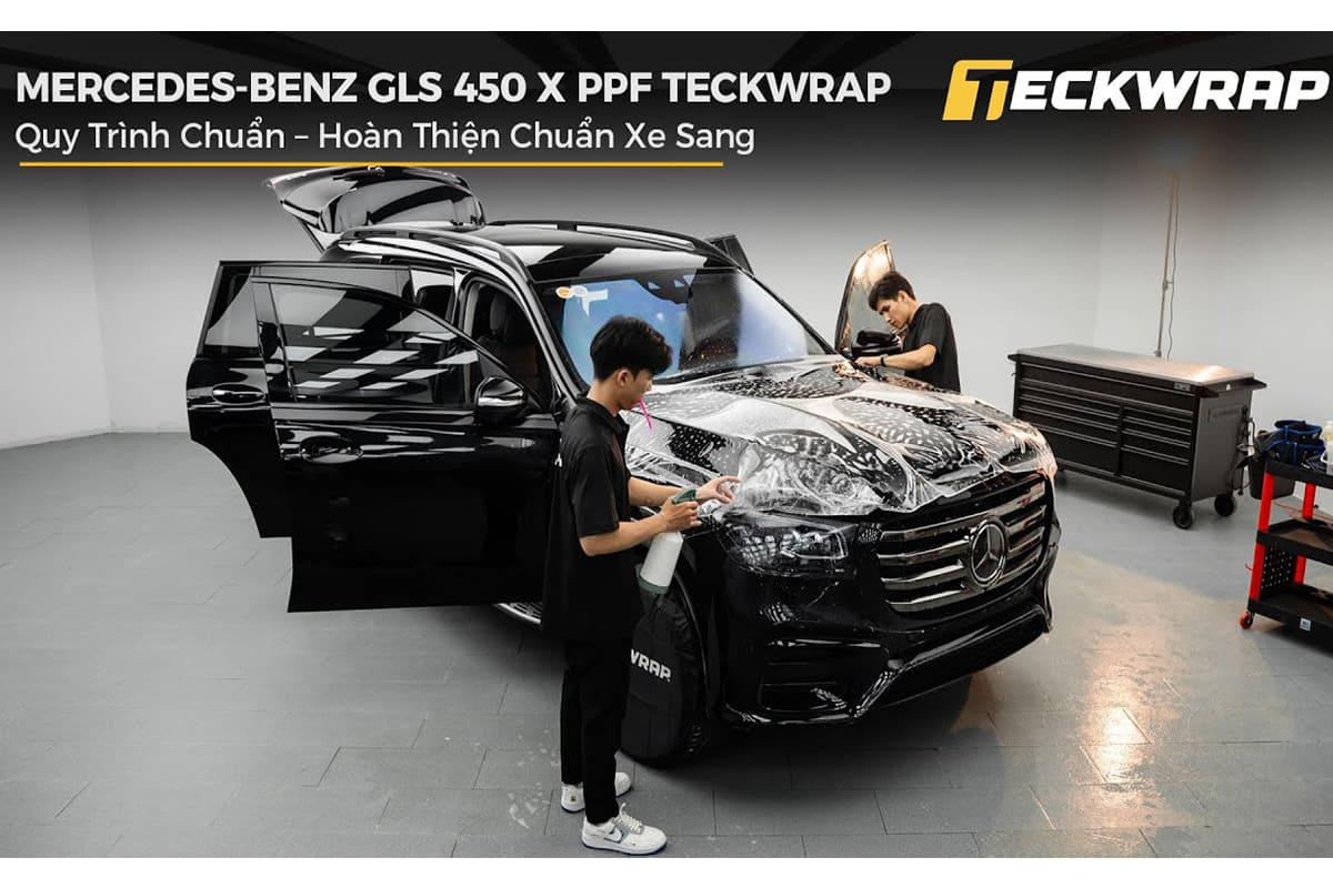 Dán PPF Mercedes-Benz tại Hải Dương sử dụng loại PPF cao cấp, trong đó có TeckWrap