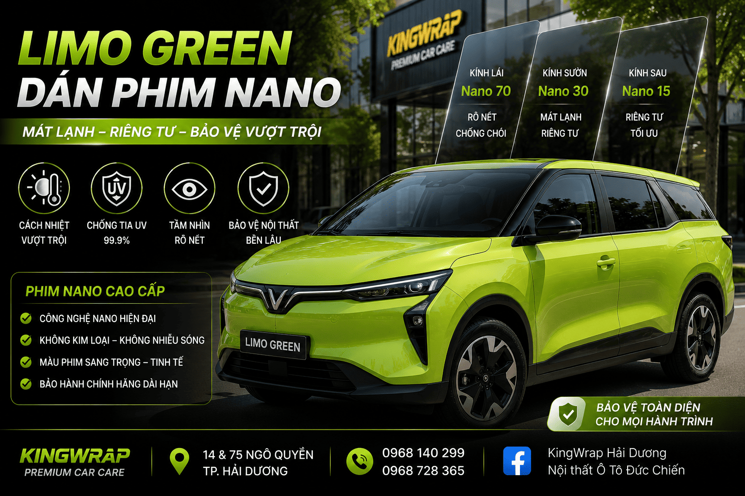 LIMO GREEN DÁN PHIM NANO